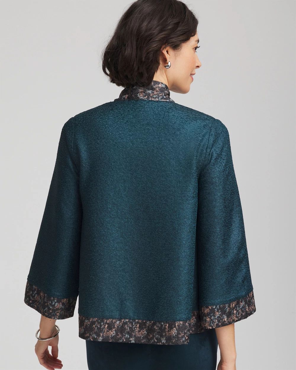 Travelers™ Collection Crystal Crushed Reversible Jacket | Chico's